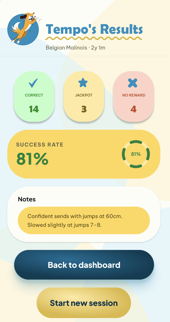 CuePo app screen 14