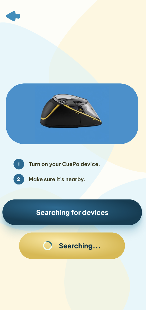 CuePo app screen 6